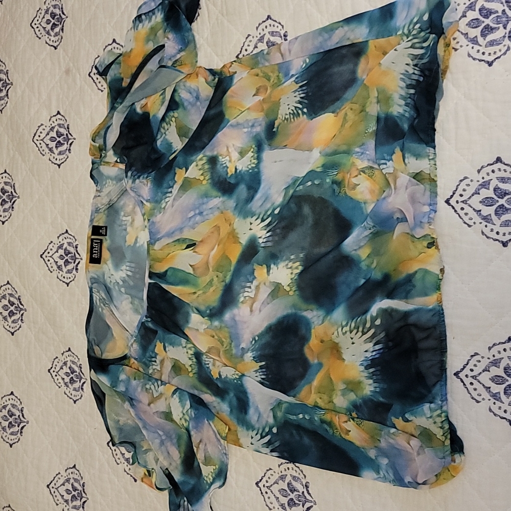 ANA Sheer Blouse Sz 2X
